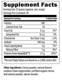 SLIM Bone Broth Protein Isolate, Chocolate