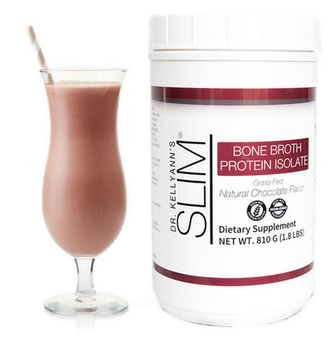 SLIM Bone Broth Protein Isolate, Chocolate